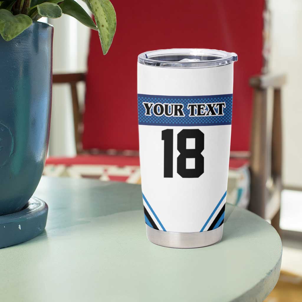 Finland Hockey Custom Tumbler Cup Suomi Lion Ice Pride 2026 White Version