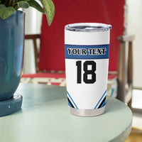 Finland Hockey Custom Tumbler Cup Suomi Lion Ice Pride 2026 White Version