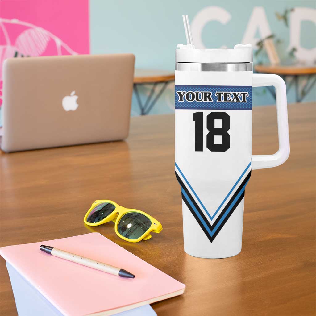 Finland Hockey Custom Tumbler With Handle Suomi Lion Ice Pride 2026 White Version