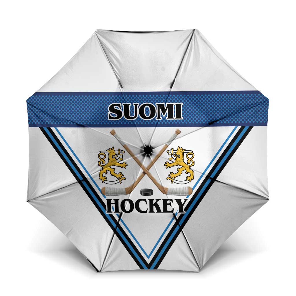 Finland Hockey Umbrella Suomi Lion Ice Pride 2026 White Version