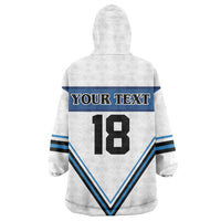 Finland Hockey Custom Wearable Blanket Hoodie Suomi Lion Ice Pride 2026 White Version