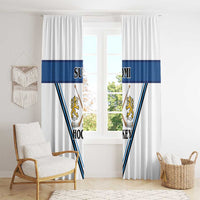 Finland Hockey Window Curtain Suomi Lion Ice Pride 2026 White Version