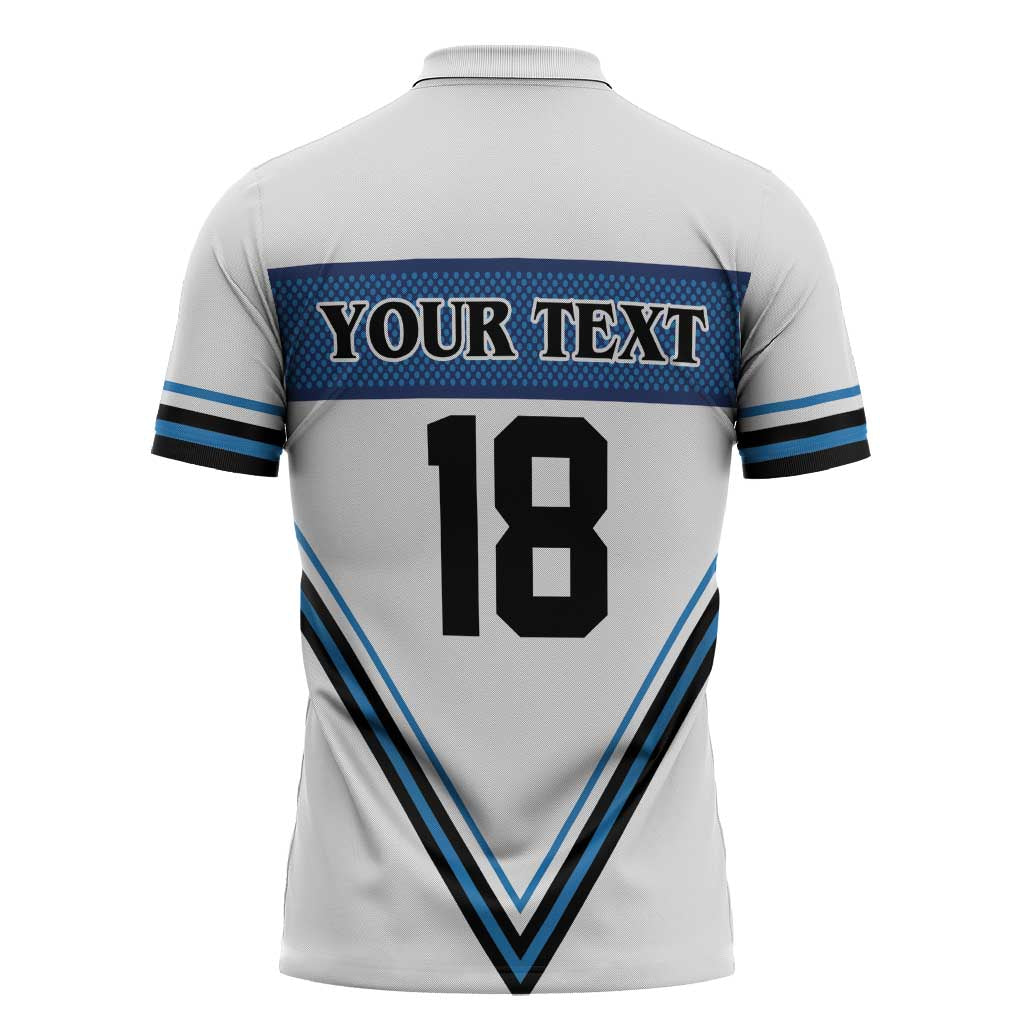 Finland Hockey Custom Zipper Polo Shirt Suomi Lion Ice Pride 2026 White Version