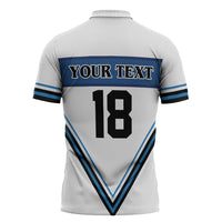 Finland Hockey Custom Zipper Polo Shirt Suomi Lion Ice Pride 2026 White Version