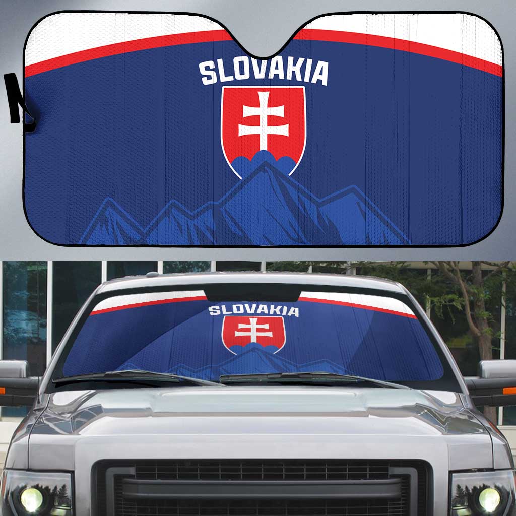 Slovakia Hockey Auto Sun Shade Tatra Mountain Pride 2026