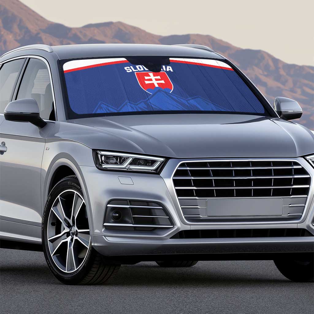 Slovakia Hockey Auto Sun Shade Tatra Mountain Pride 2026