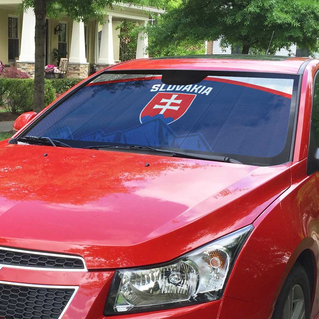Slovakia Hockey Auto Sun Shade Tatra Mountain Pride 2026