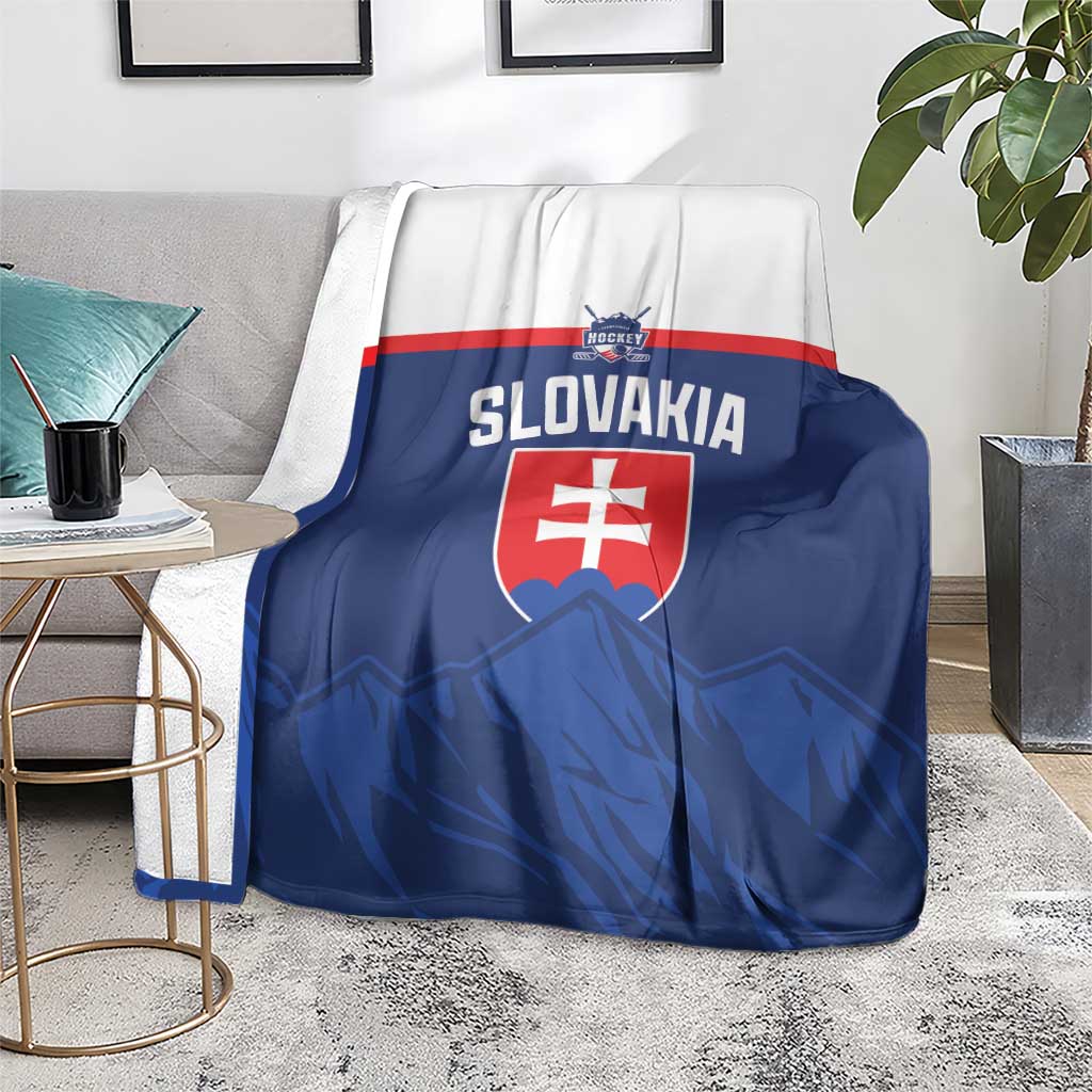 Slovakia Hockey Blanket Tatra Mountain Pride 2026