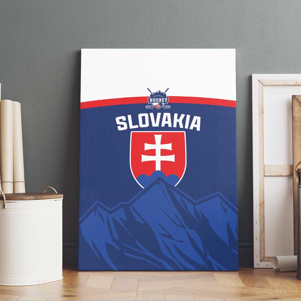 Slovakia Hockey Canvas Wall Art Tatra Mountain Pride 2026