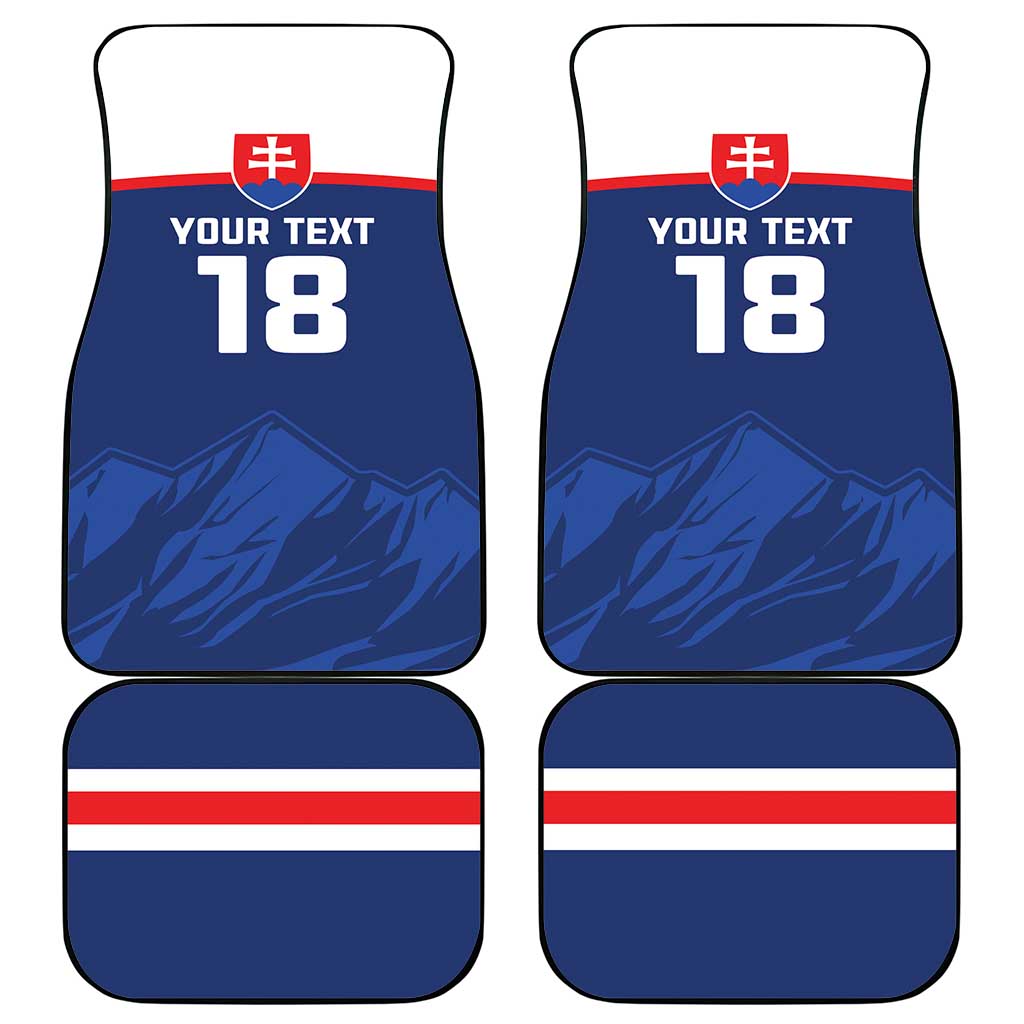 Slovakia Hockey Custom Car Mats Tatra Mountain Pride 2026