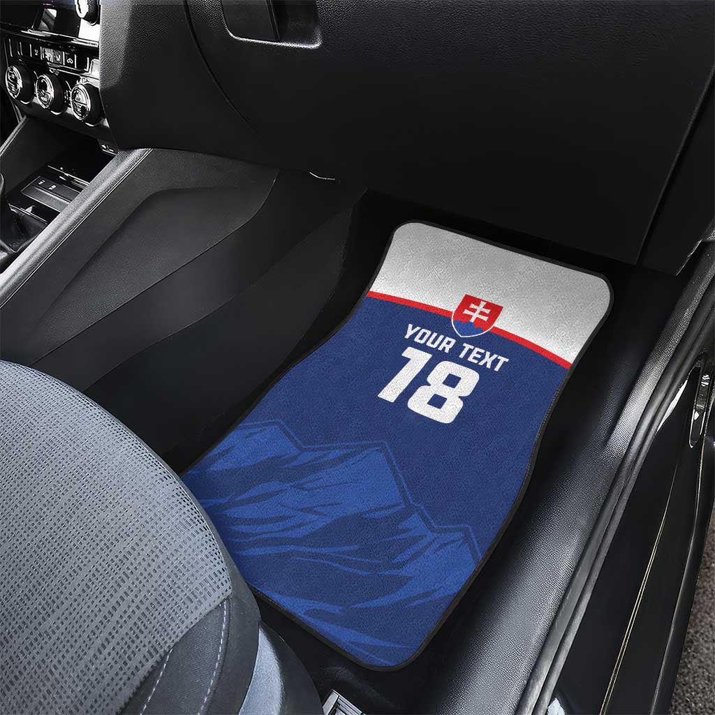 Slovakia Hockey Custom Car Mats Tatra Mountain Pride 2026