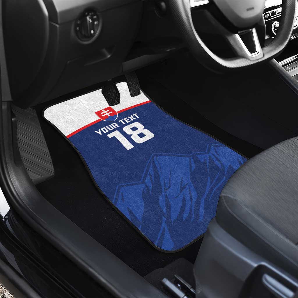 Slovakia Hockey Custom Car Mats Tatra Mountain Pride 2026