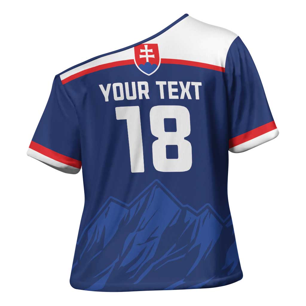 Slovakia Hockey Custom Cross Shoulder Shirt Tatra Mountain Pride 2026