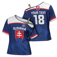 Slovakia Hockey Custom Cross Shoulder Shirt Tatra Mountain Pride 2026