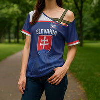 Slovakia Hockey Custom Cross Shoulder Shirt Tatra Mountain Pride 2026
