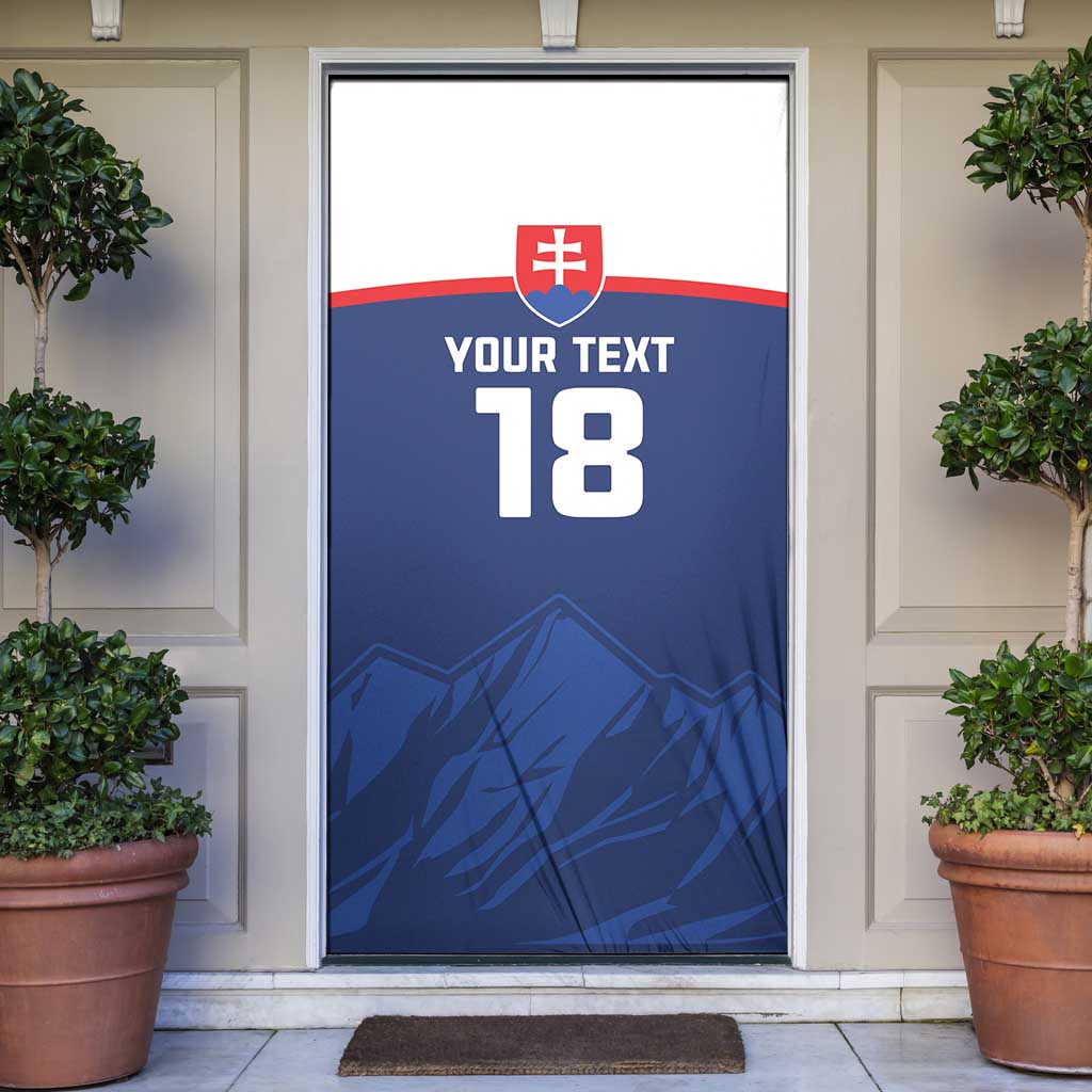Slovakia Hockey Custom Door Cover Tatra Mountain Pride 2026