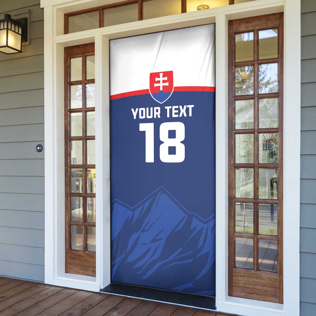 Slovakia Hockey Custom Door Cover Tatra Mountain Pride 2026