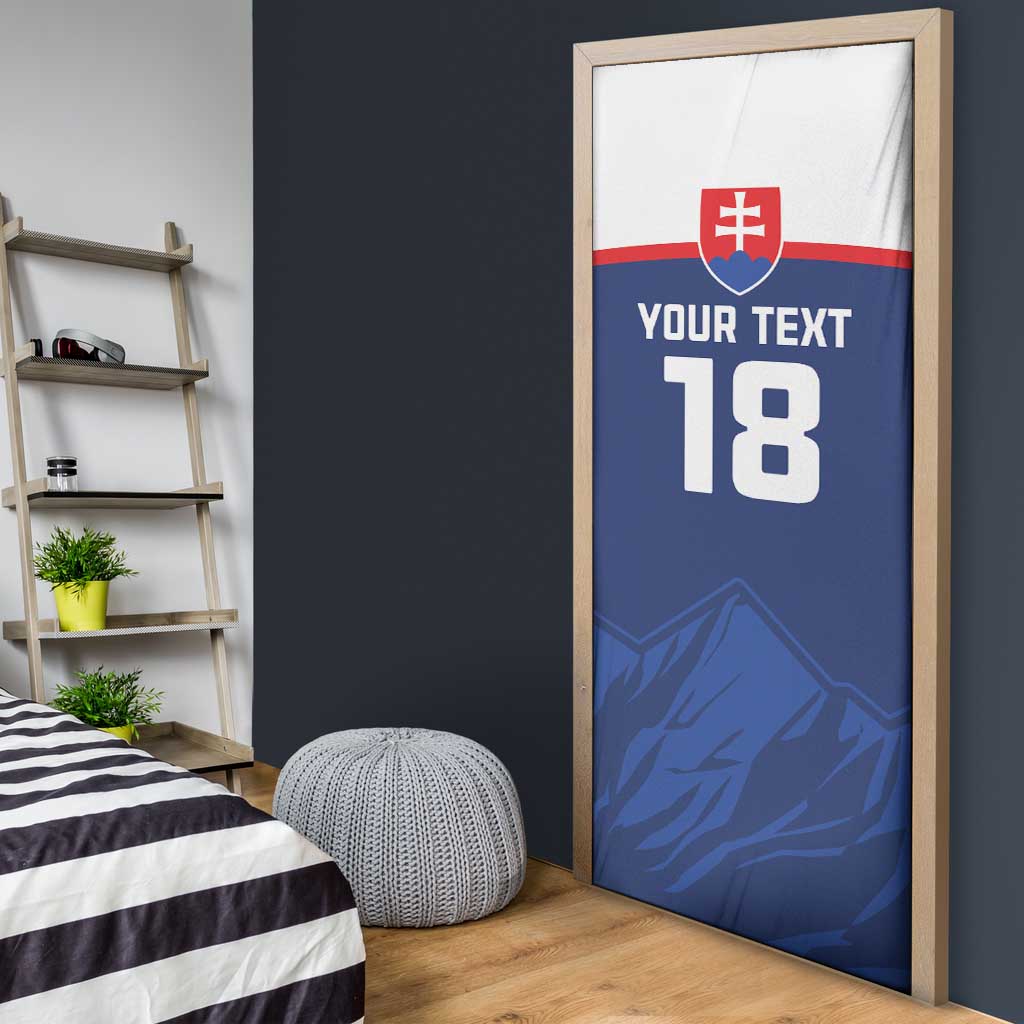 Slovakia Hockey Custom Door Cover Tatra Mountain Pride 2026