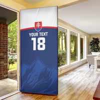 Slovakia Hockey Custom Door Cover Tatra Mountain Pride 2026