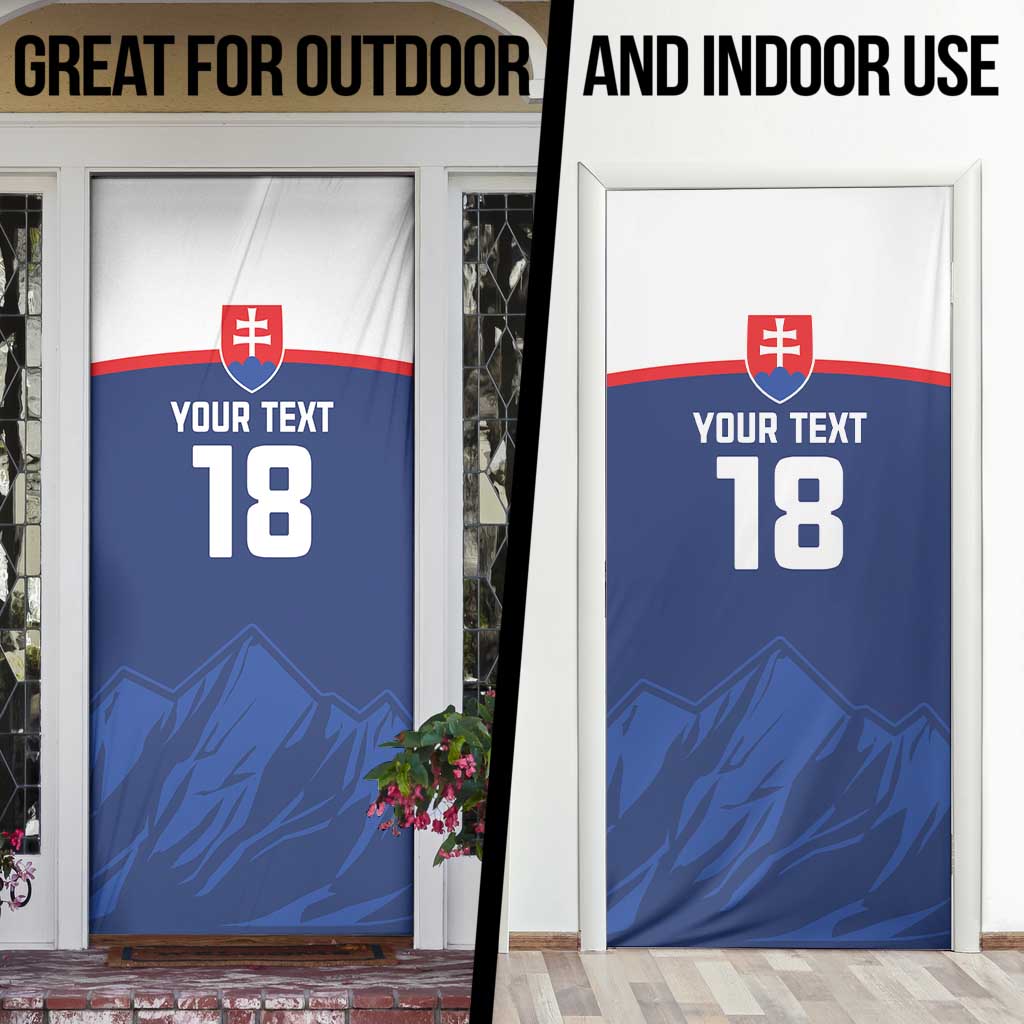 Slovakia Hockey Custom Door Cover Tatra Mountain Pride 2026