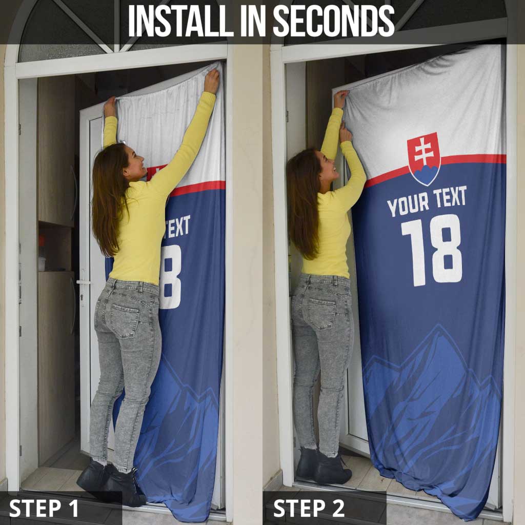Slovakia Hockey Custom Door Cover Tatra Mountain Pride 2026