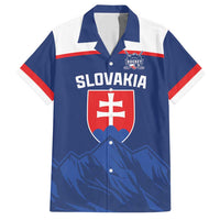 Slovakia Hockey Custom Hawaiian Shirt Tatra Mountain Pride 2026