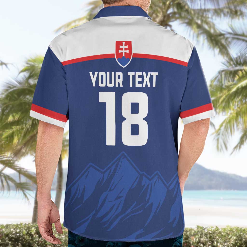 Slovakia Hockey Custom Hawaiian Shirt Tatra Mountain Pride 2026