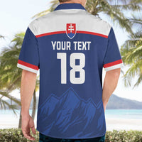 Slovakia Hockey Custom Hawaiian Shirt Tatra Mountain Pride 2026