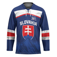 Slovakia Hockey Custom Hockey Jersey Tatra Mountain Pride 2026
