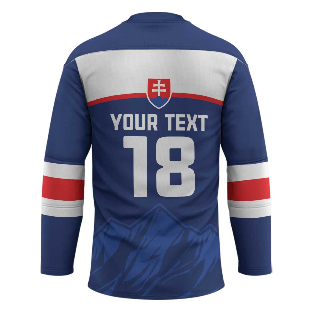 Slovakia Hockey Custom Hockey Jersey Tatra Mountain Pride 2026