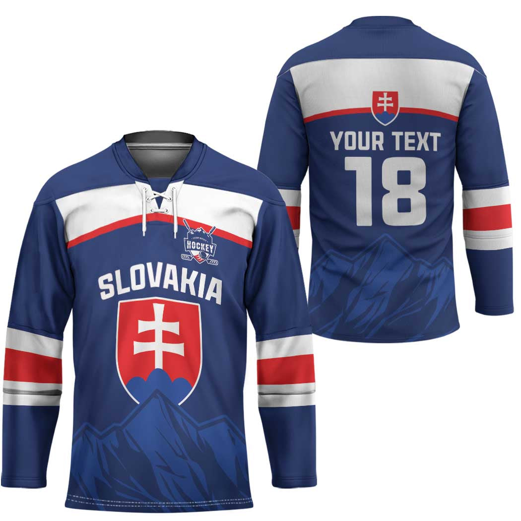 Slovakia Hockey Custom Hockey Jersey Tatra Mountain Pride 2026