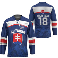Slovakia Hockey Custom Hockey Jersey Tatra Mountain Pride 2026