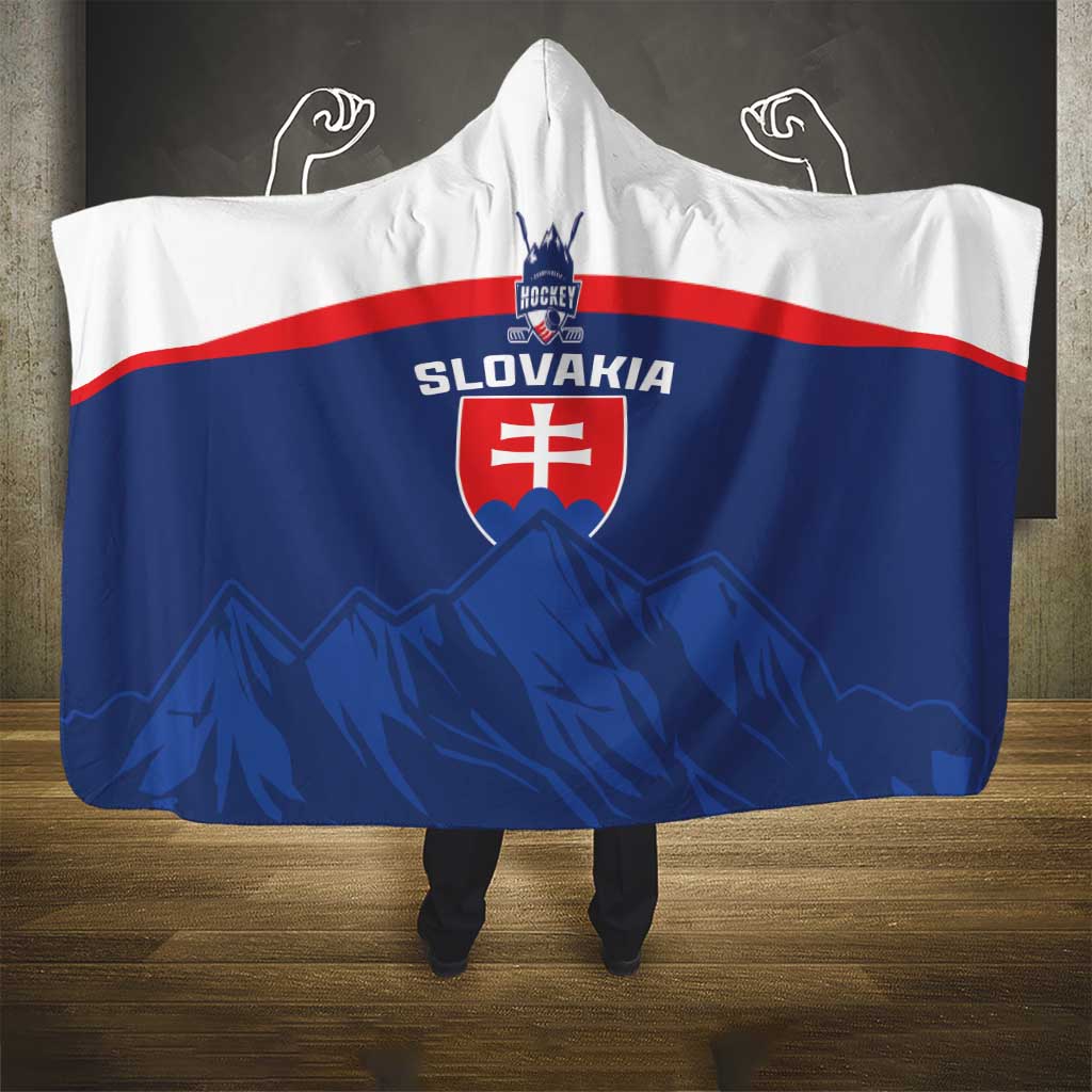 Slovakia Hockey Hooded Blanket Tatra Mountain Pride 2026