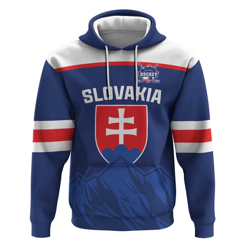 Slovakia Hockey Custom Hoodie Tatra Mountain Pride 2026