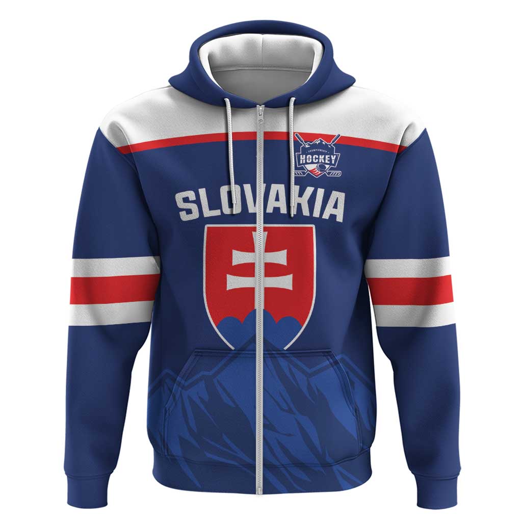 Slovakia Hockey Custom Hoodie Tatra Mountain Pride 2026