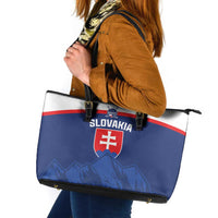 Slovakia Hockey Leather Tote Bag Tatra Mountain Pride 2026
