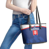 Slovakia Hockey Leather Tote Bag Tatra Mountain Pride 2026