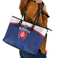 Slovakia Hockey Leather Tote Bag Tatra Mountain Pride 2026