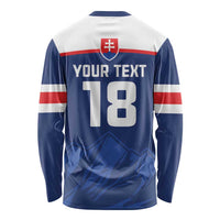 Slovakia Hockey Custom Long Sleeve Shirt Tatra Mountain Pride 2026