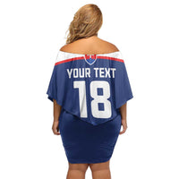 Slovakia Hockey Custom Off Shoulder Short Dress Tatra Mountain Pride 2026