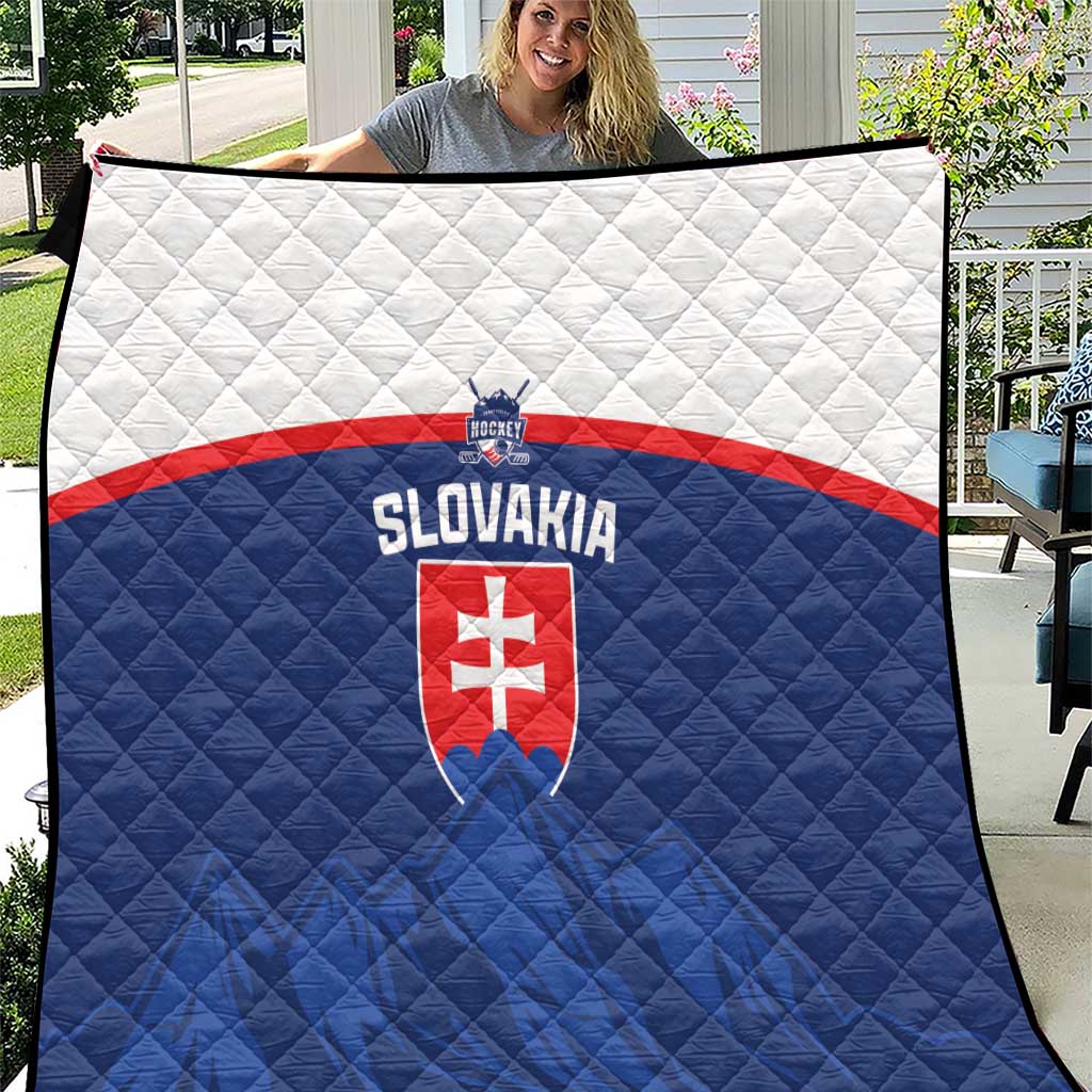 Slovakia Hockey Quilt Tatra Mountain Pride 2026