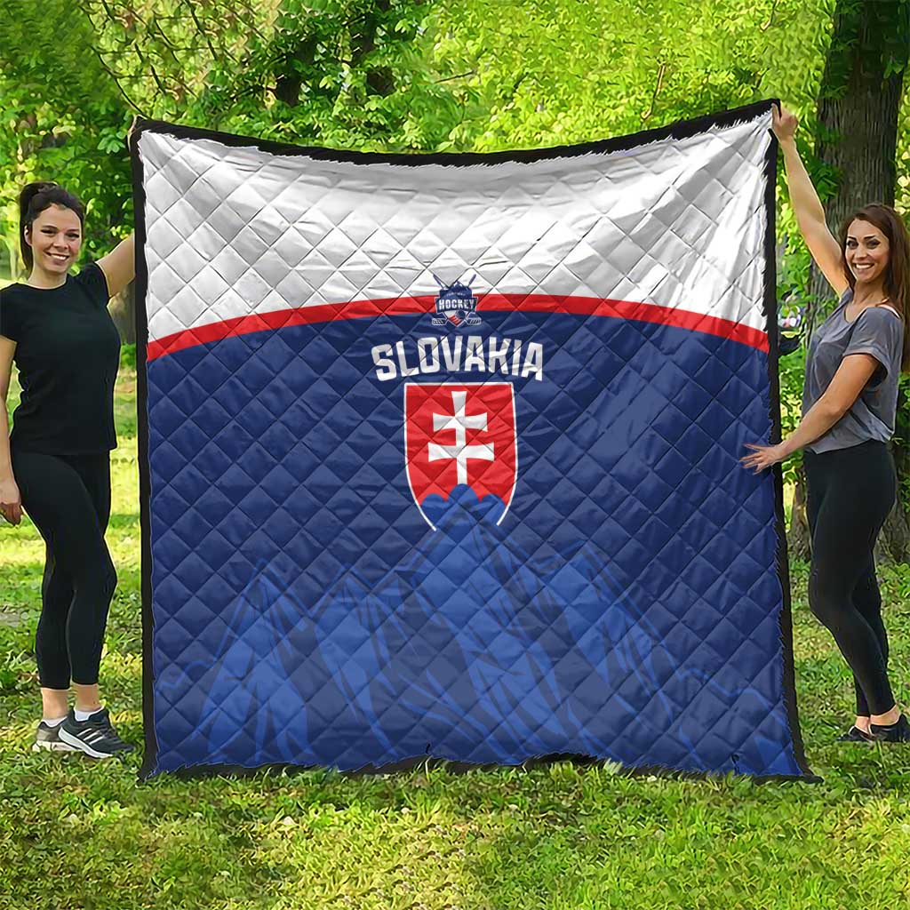 Slovakia Hockey Quilt Tatra Mountain Pride 2026