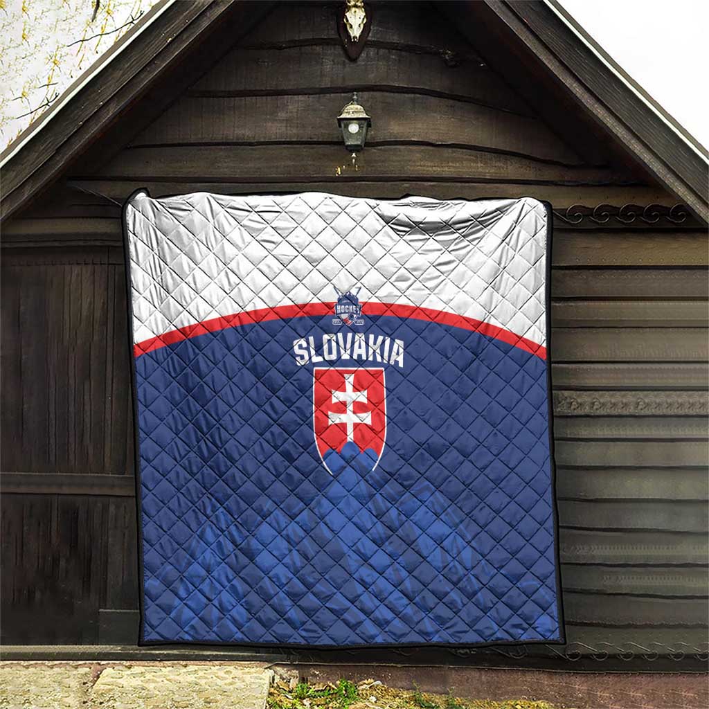 Slovakia Hockey Quilt Tatra Mountain Pride 2026