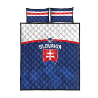 Slovakia Hockey Quilt Bed Set Tatra Mountain Pride 2026
