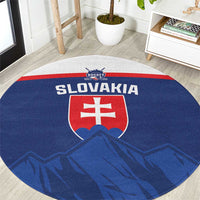 Slovakia Hockey Round Carpet Tatra Mountain Pride 2026