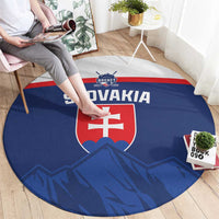 Slovakia Hockey Round Carpet Tatra Mountain Pride 2026