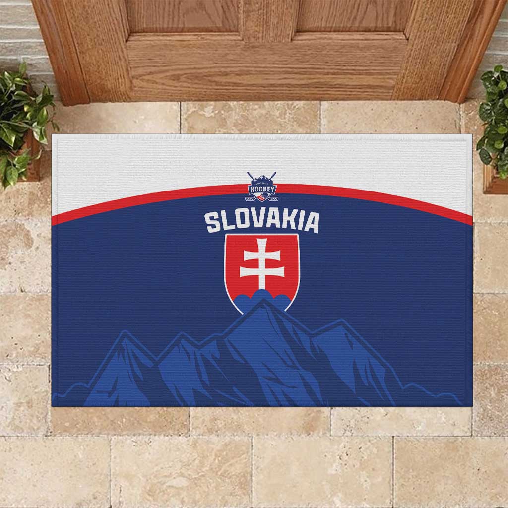 Slovakia Hockey Rubber Doormat Tatra Mountain Pride 2026