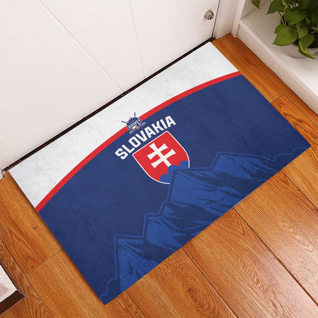 Slovakia Hockey Rubber Doormat Tatra Mountain Pride 2026