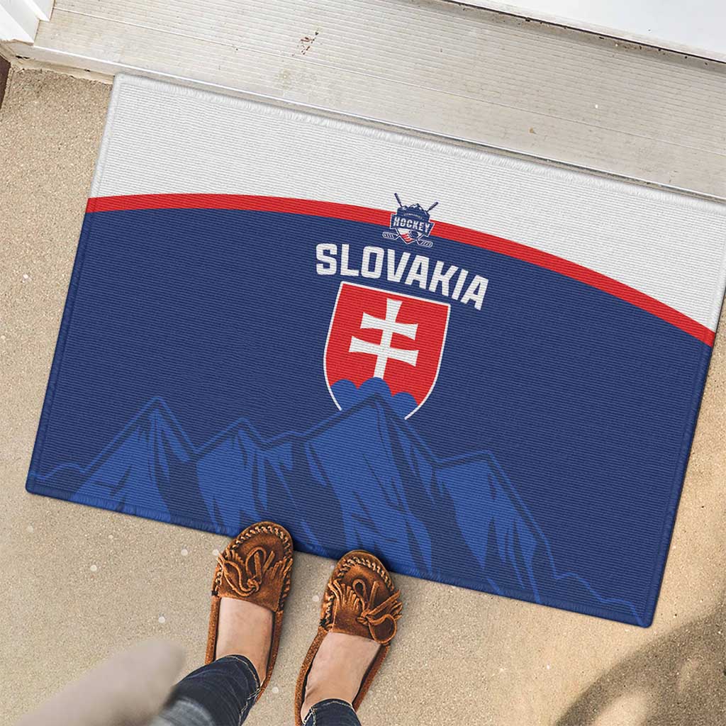 Slovakia Hockey Rubber Doormat Tatra Mountain Pride 2026