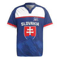 Slovakia Hockey Custom Rugby Jersey Tatra Mountain Pride 2026